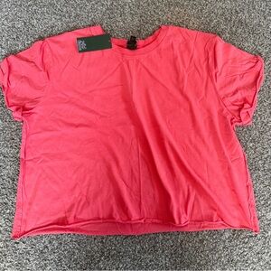NWT Wild Fable Coral Cropped T-Shirt
